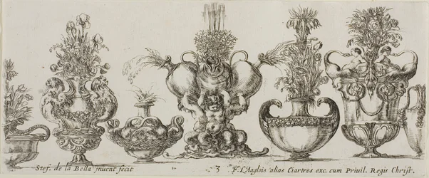 Tavola Tre dalla Collezione di Vari Vasi