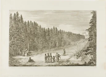 Il viale delle fontane