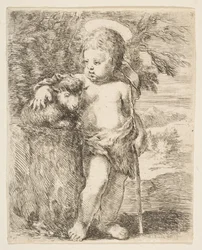 Il Bambino San Giovanni Battista con il Suo Agnello, ca. 1649