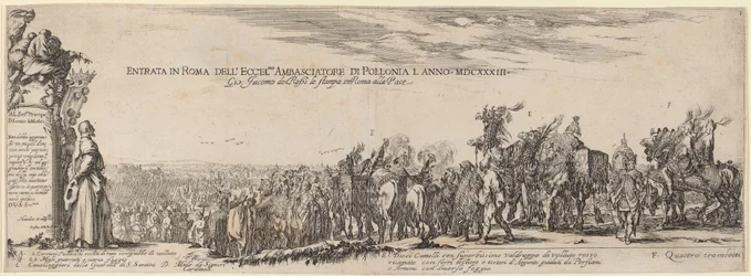 Pagina del Titolo per "Entrata a Roma di Sua Eccellenza l