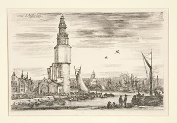 Veduta di Amsterdam, dalla serie Vedute di porti marittimi