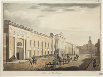 Veduta del Nuovo Arsenale su Liteyny Avenue