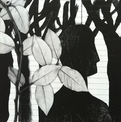 Il bosco, 2014 (collage)