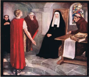 Caedmon davanti a Santa Hilda