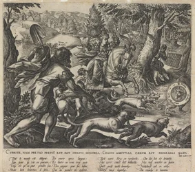 Una caccia allegorica, 1578