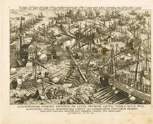 La battaglia di Lepanto del 7 ottobre 1571, ca. 1578