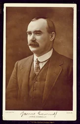 James Connolly (1868-1916) fotografato da Lafayette, Dublino, c.1910