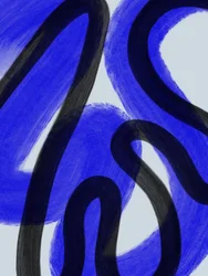 Abstract Blue Motion