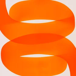 Vortice arancione dinamico