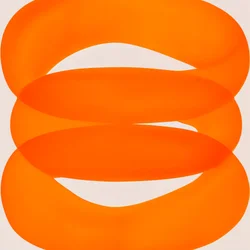 Anelli arancione brillante