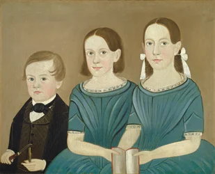La generazione dei giovani, 1850 circa (olio su tela)