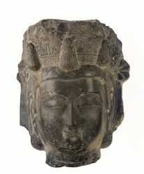 Testa di un bodhisattva, 581-618