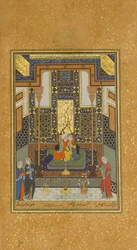 Matrimonio di Khusrau e Shirin, foglio 104 da un Khamsa Quintet di Nizami
