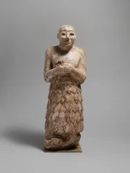 Figura votiva, c.2600-2350 a.C. (pietra)