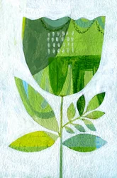 Abstract: Fioritura verde