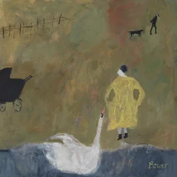 Leda, 2011 (olio su tavola)