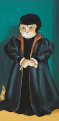 Illustrazione da Cats Galore! A Compendium of Cultured Cats (pub. 2015)