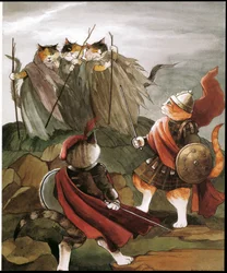 Illustrazione da Shakespeare Cats