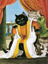 Illustrazione da Shakespeare Cats: Poster Book