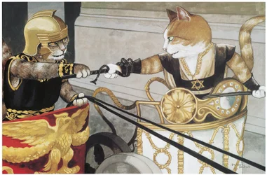 Illustrazione dal film Cats