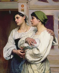 Donne italiane in chiesa