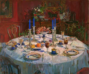 La sala da pranzo