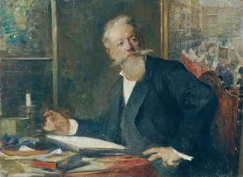 Il pittore Karl Karger