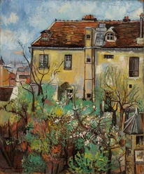 Giardino in rue Cortot, 1928