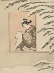 Parodia di Sun Kang, noto anche come Neve alla finestra