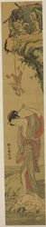 Shoki innamorato, 1768 circa (stampa woodblock a colori, hashira-e)