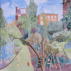 Chelsea Physic Garden, 2020 (acquerello su carta)