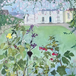 Primavera a casa di Keats, 2025 (olio su tela)