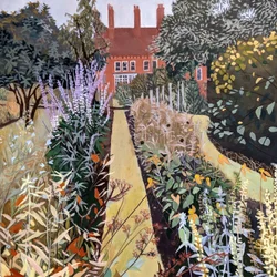 Il giardino fisico, 2022 (olio su lino)