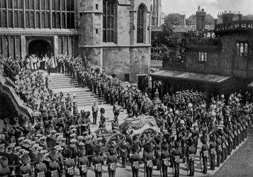 Il funerale del re Edoardo VII, Windsor, Berkshire, 1910