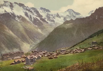Berner Oberland: Murren, vista totale