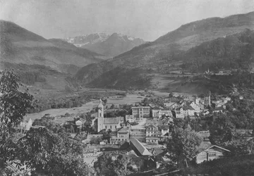 Ilanz, vista generale