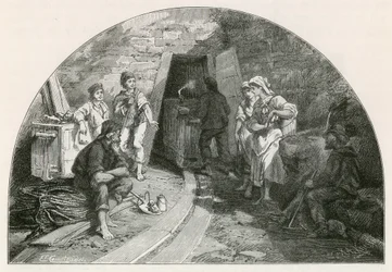 Ingresso alle miniere di sale di Bex