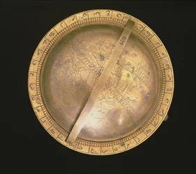 Orologio planetario, con calendario zodiacale smaltato e globo terrestre, di Fr. Ducomun, detto Boudry, circa 1800