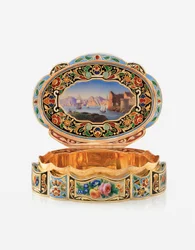 Tabacchiera di presentazione per il mercato orientale, Ginevra, c.1830