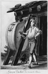 Mandriano svizzero del cantone di Svitto