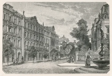 La Bahnhofstrasse (Via della Stazione), Zurigo