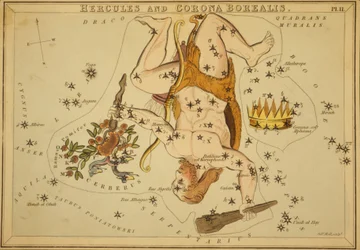 Ercole e Corona Boreale, illustrazione da 