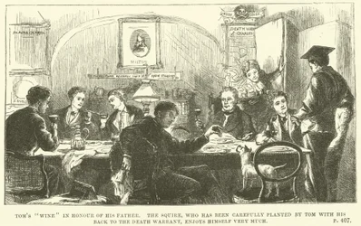 Illustrazione per Tom Brown a Oxford di Thomas Hughes