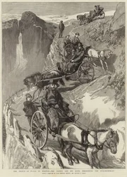 Il Principe di Galles in Norvegia (incisione)