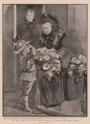 La visita della Regina all