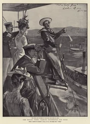 Il tour reale, prendendo le sonde al largo di Suez