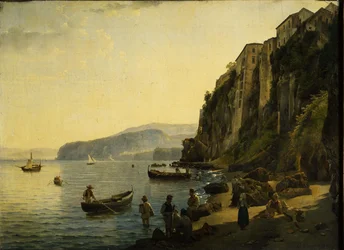 Il piccolo porto di Sorrento, 1826