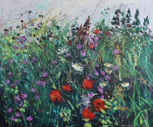 Prato di fiori selvatici