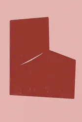 Modulo rosso ad angolo