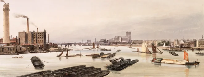 Westminster dal ponte di Waterloo, Londra